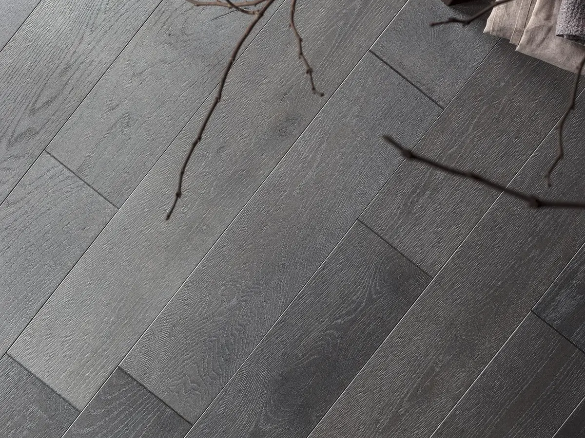Luxury vinyl plank close up